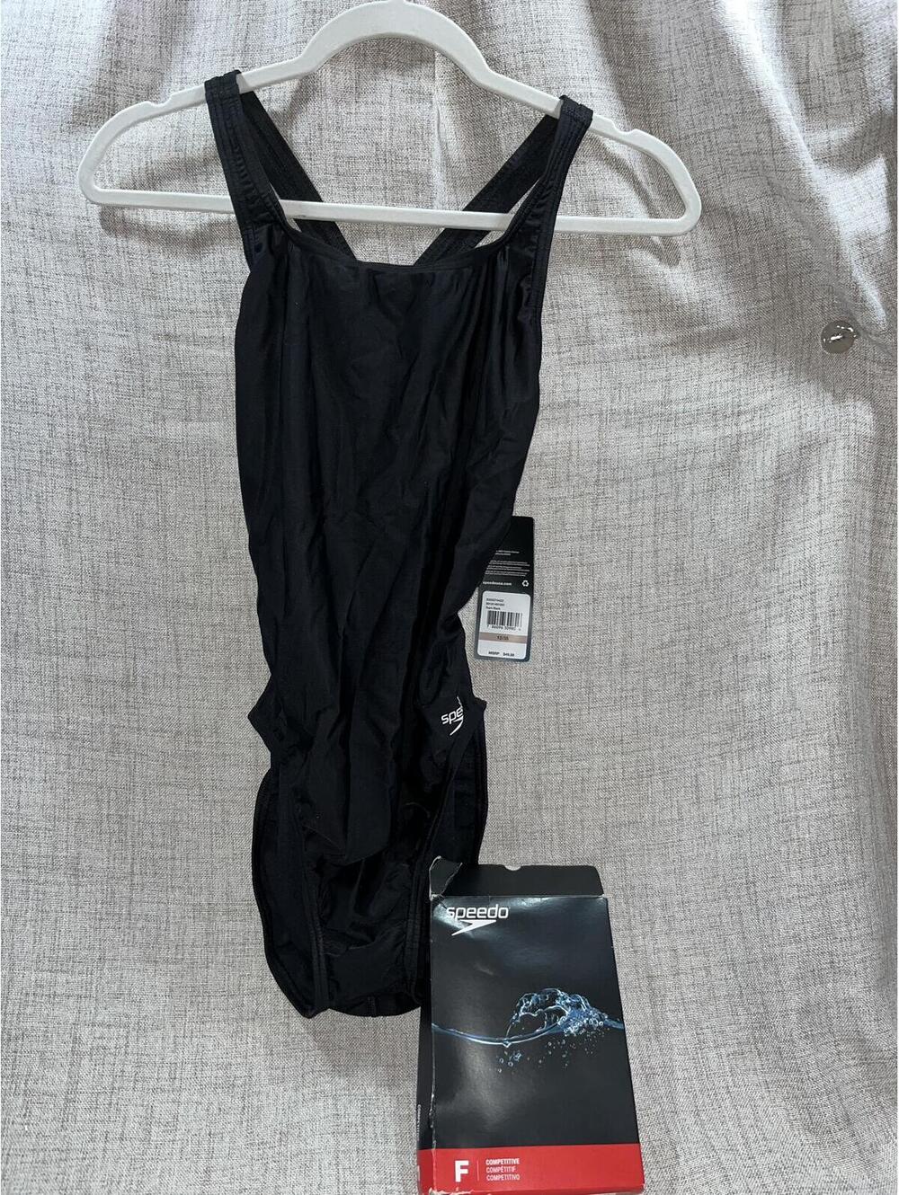 Speedo Women's Pro LT Super Pro Swimsuit 12 / 38 Team Black NWT